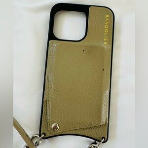 Bandolier coffee color- iPhone 13 Pro